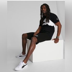 PUMA BLK MEN SHORTS